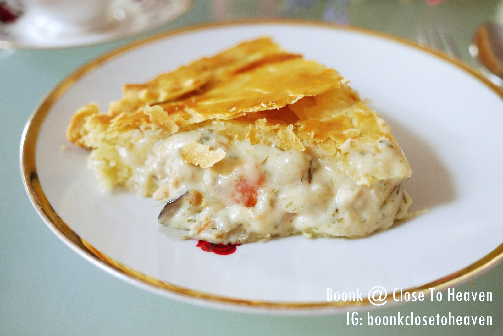 ***  Chicken Pot Pie สูตรพายไก่ซอสขาว  ***