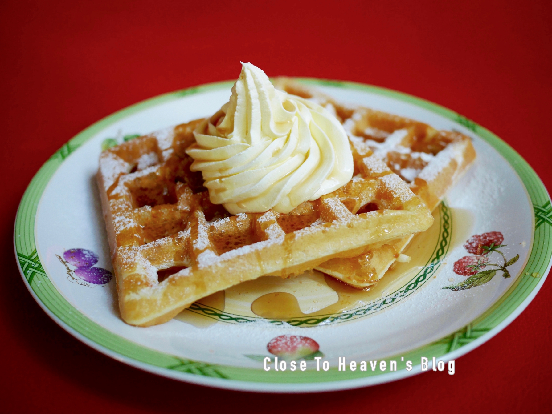 สูตรวาฟเฟิล Crisp, Flavorful Waffles