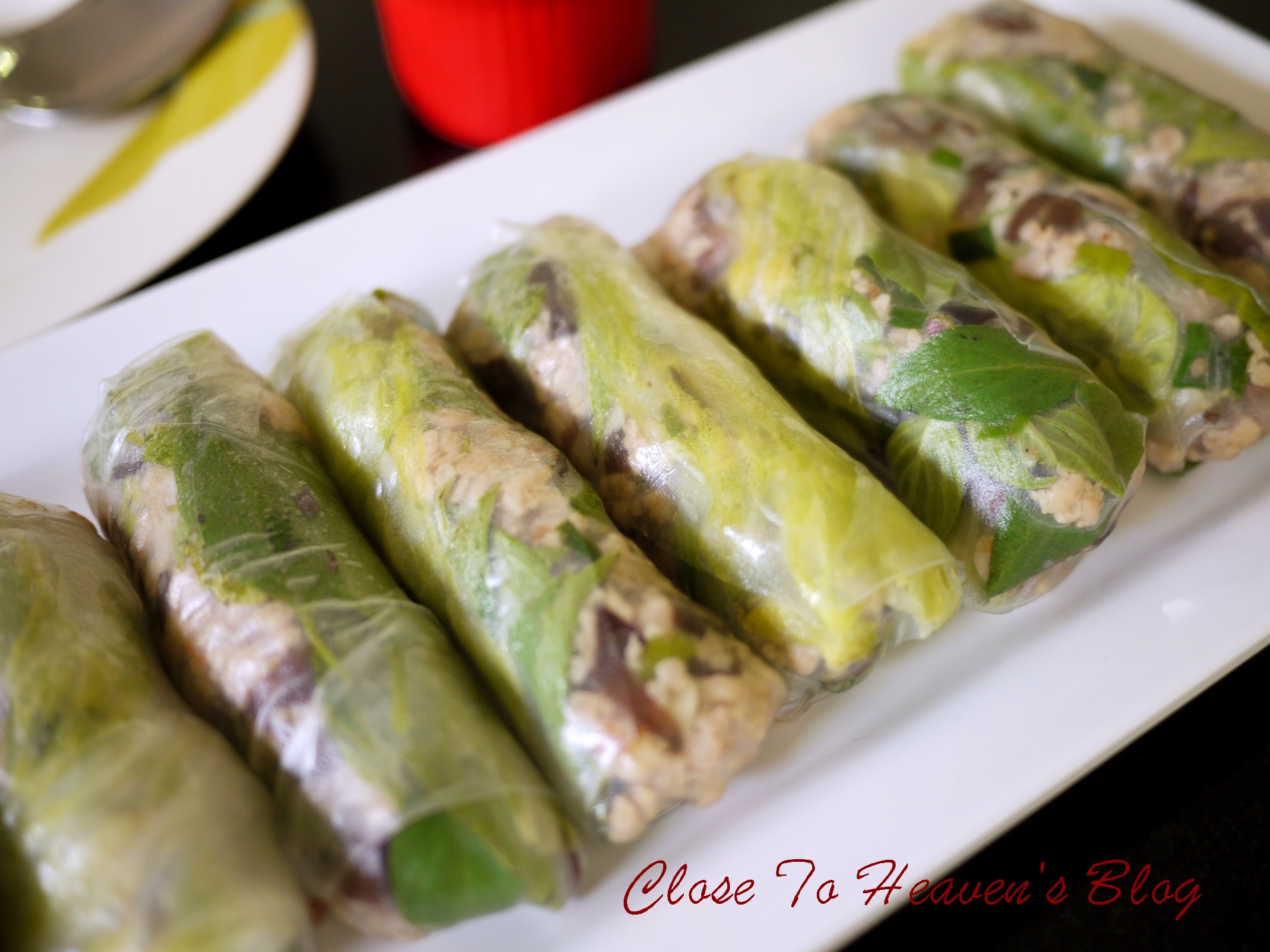 ปอเปี๊ยะสดญวน Fresh Spring Rolls