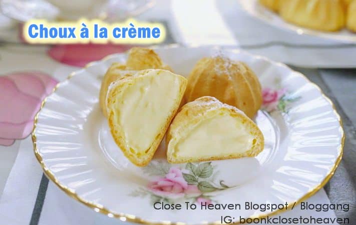 Choux à la Crème สูตร ชูวส์ครีม