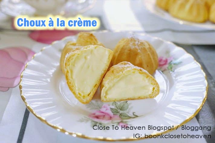 Choux à la Crème สูตร ชูวส์ครีม