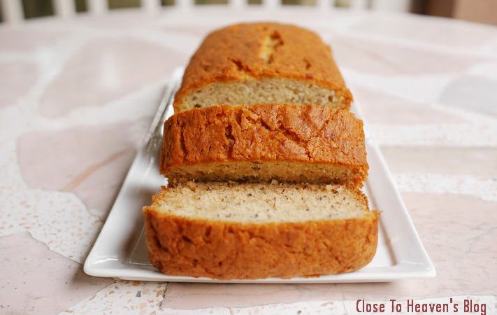 Moist & Fluffy Banana Cake เค้กกล้วยหอม สูตรฟูนุ่ม