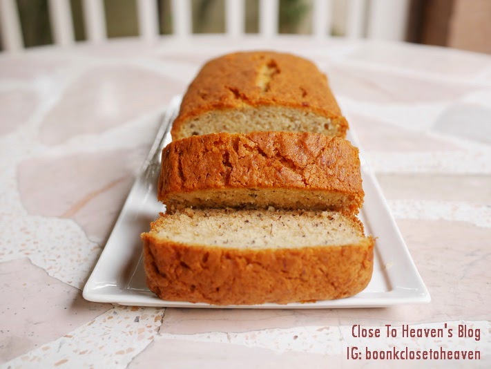 Moist & Fluffy Banana Cake เค้กกล้วยหอม สูตรฟูนุ่ม