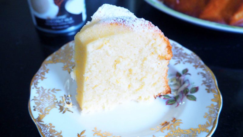 สูตรเค้กมะพร้าว+ส้ม Coconut & Orange Tea Cake