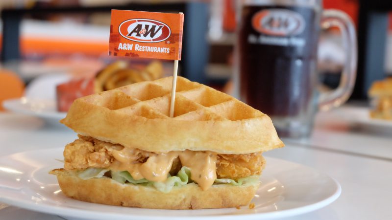 A&W….มากินวาฟเฟิลคู่กับรูทเบียร์ของโปรด