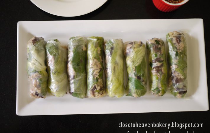 ปอเปี๊ยะสดญวน Fresh Spring Rolls