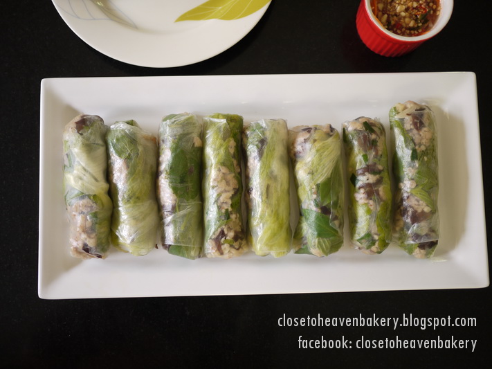 ปอเปี๊ยะสดญวน Fresh Spring Rolls