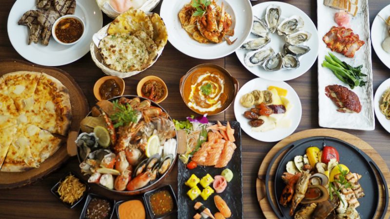 Amaya Food Gallery รีวิว Sunday Brunch Buffet