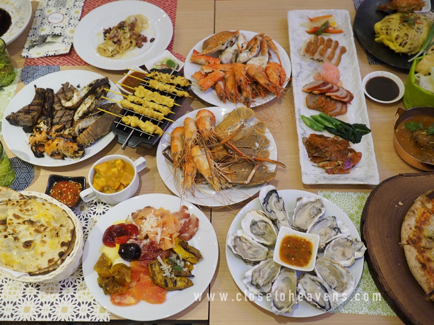 บุฟเฟ่ต์ อาหารทะเล โรงแรม Amari Watergate Bangkok ห้องอาหาร Amaya Food Gallery