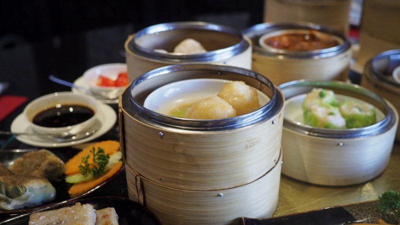 Sunday Dim Sum Lunch ห้องอาหาร Sui Sian Landmark Bangkok