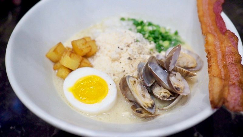 Ippudo เปิดตัวเมนูใหม่ Clam Chowder Ramen