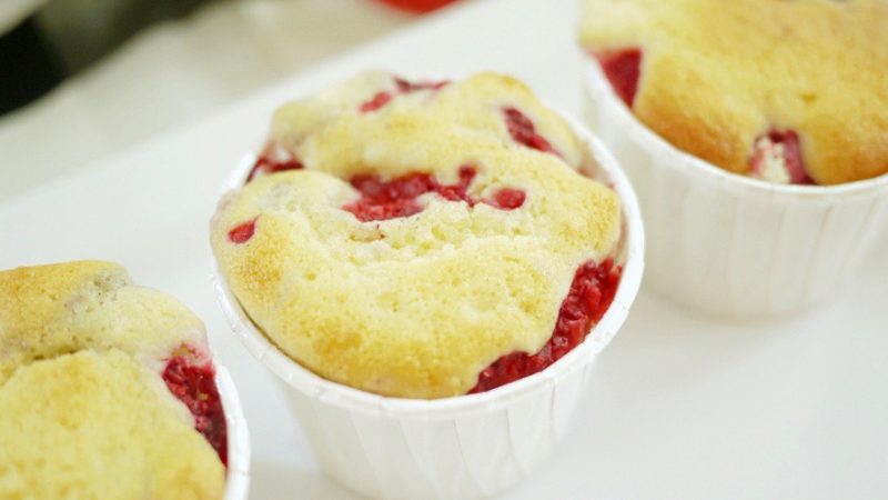 Raspberry Lemon Cupcakes with French Buttercream Frosting