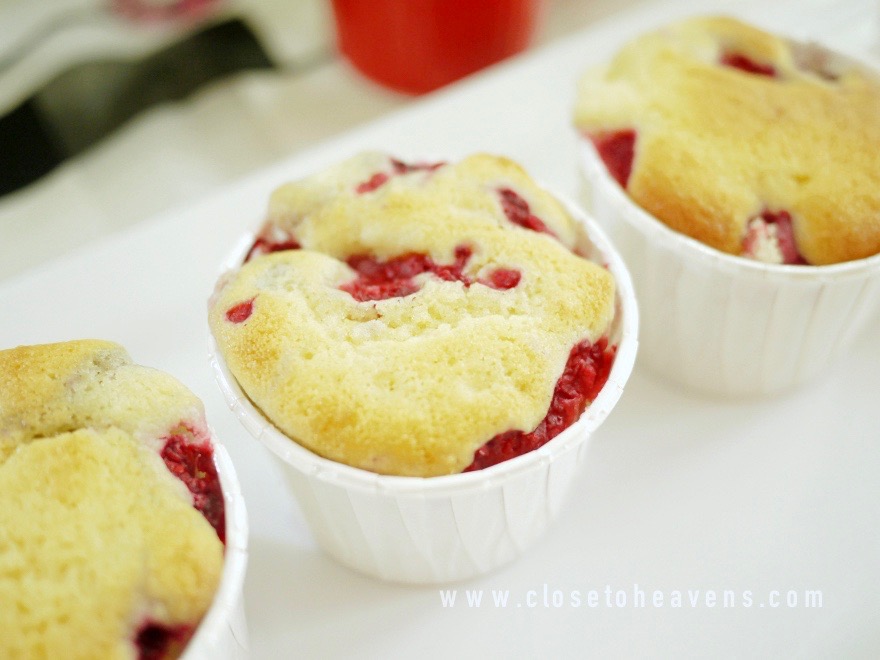 Raspberry Lemon Cupcakes with French Buttercream Frosting