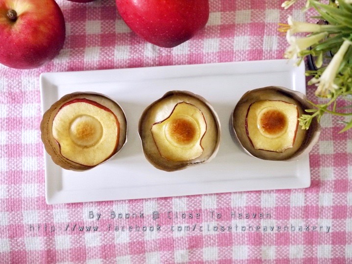 Apple Buns สูตรขนมปัง หวานไส้แอปเปิ้ล