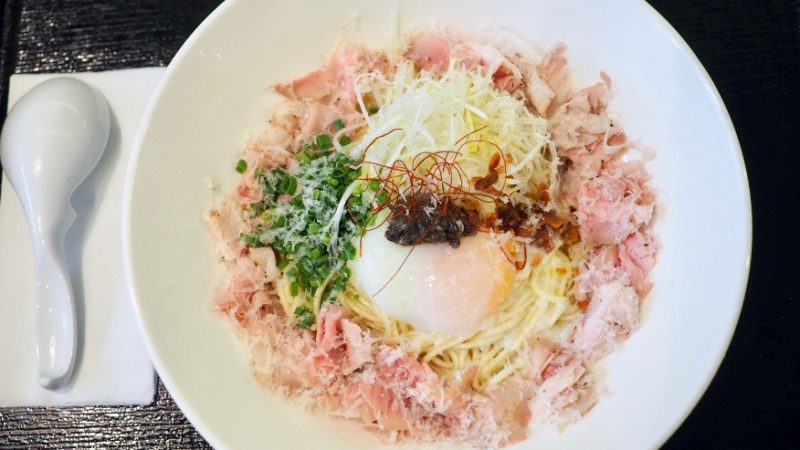 Menya Itto BKK – Mazemen ราเมนแบบแห้ง 2 แบบ 2 สไตล์