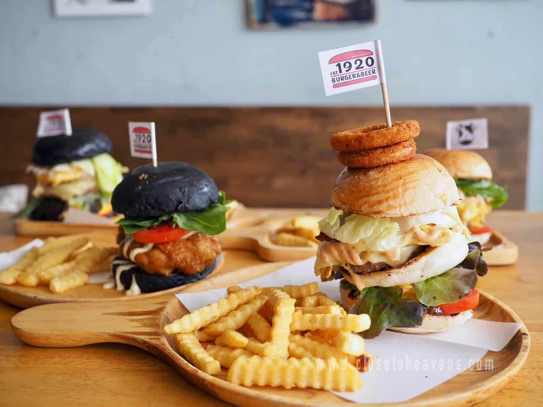 Est.1920 Burger & Beer เบอร์เกอร์ชิ้นโต บางบัวทอง นนทบุรี