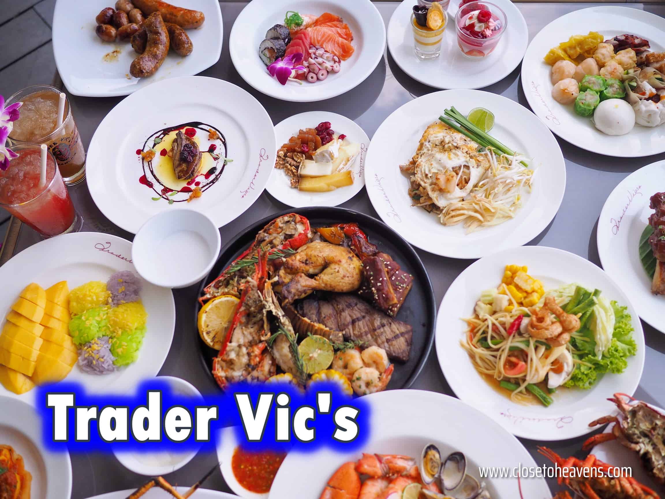 Sunday Brunch Buffet @ Trader Vic’s, Anantara Riverside Bangkok