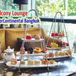 Cherry afternoon tea set @ Balcony Lounge, InterContinental Bangkok