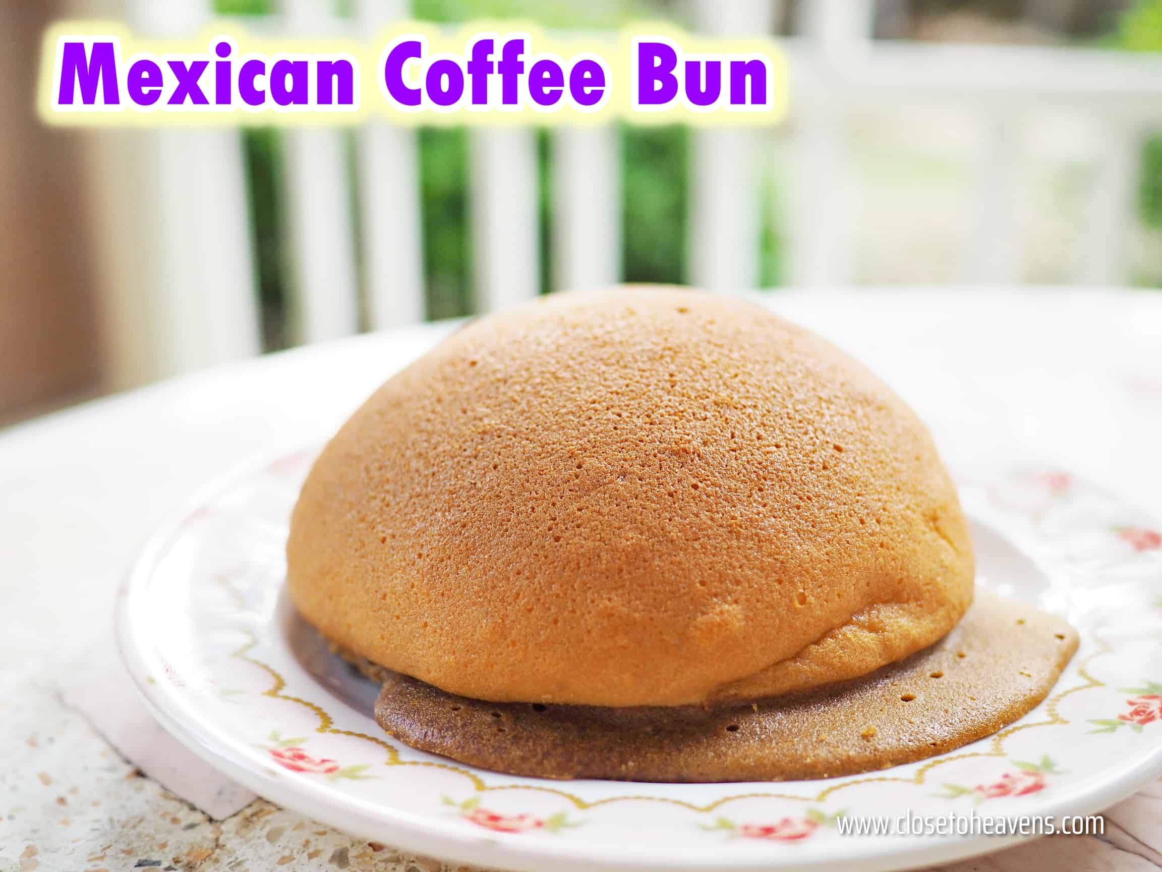 สูตรขนมปัง โรตีบอย หรือ Mexican Coffee Bun