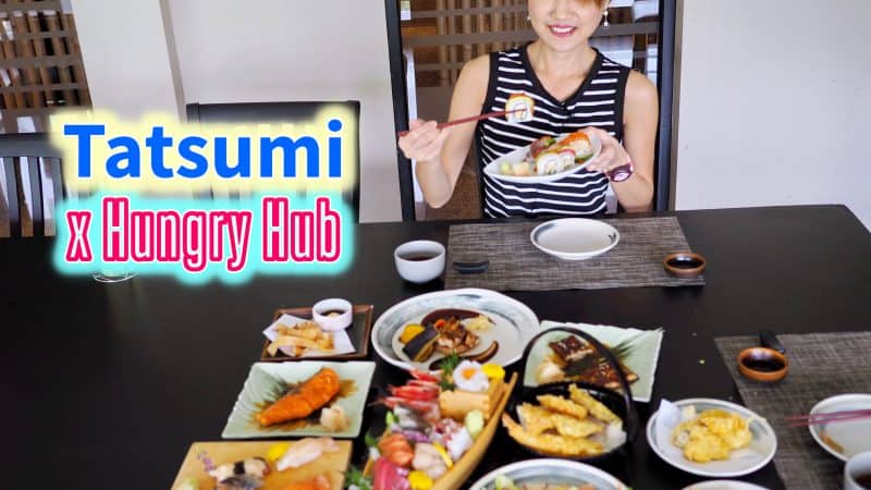บุฟเฟ่ต์อาหารญี่ปุ่น Tatsumi x Hungry Hub