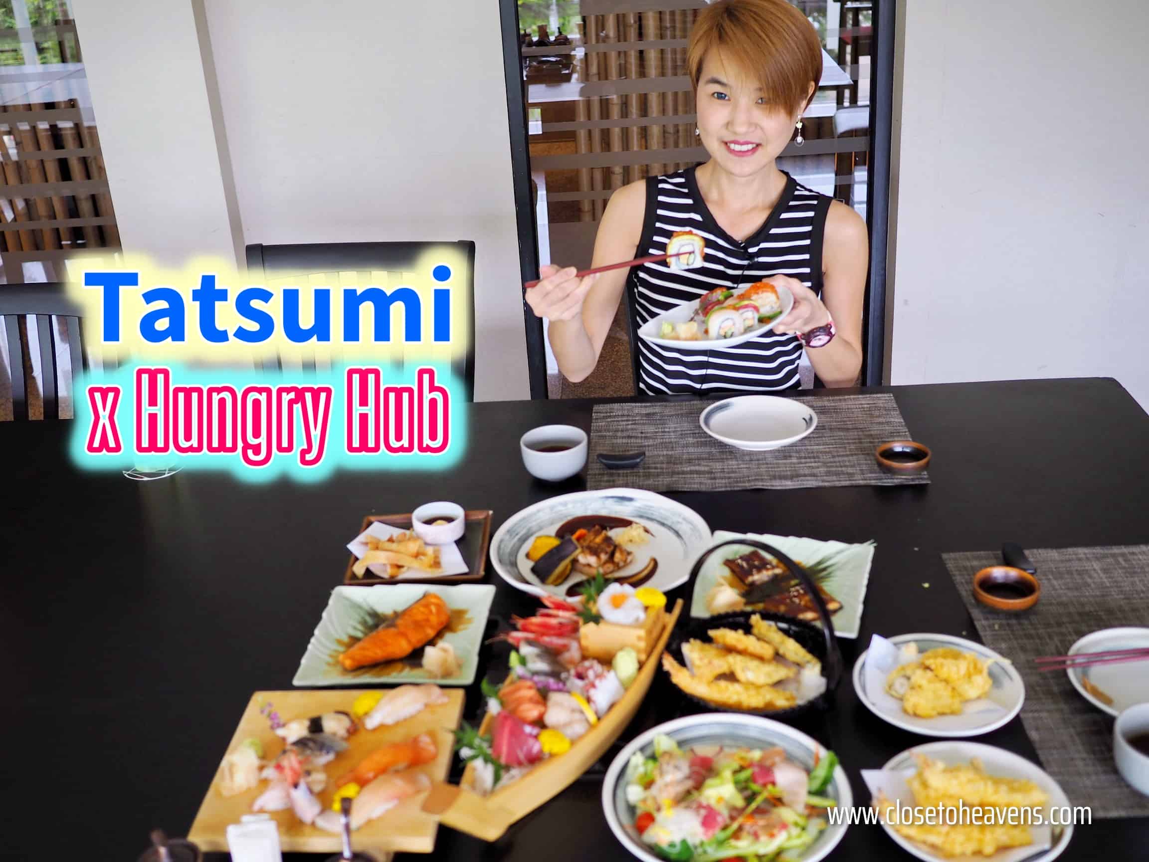 บุฟเฟ่ต์อาหารญี่ปุ่น Tatsumi x Hungry Hub