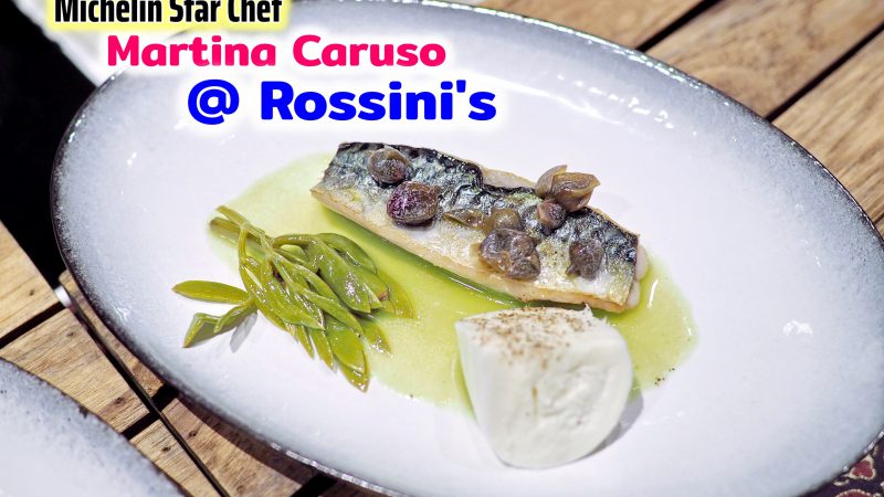 Michelin Star Chef Martina Caruso @ Rossini’s