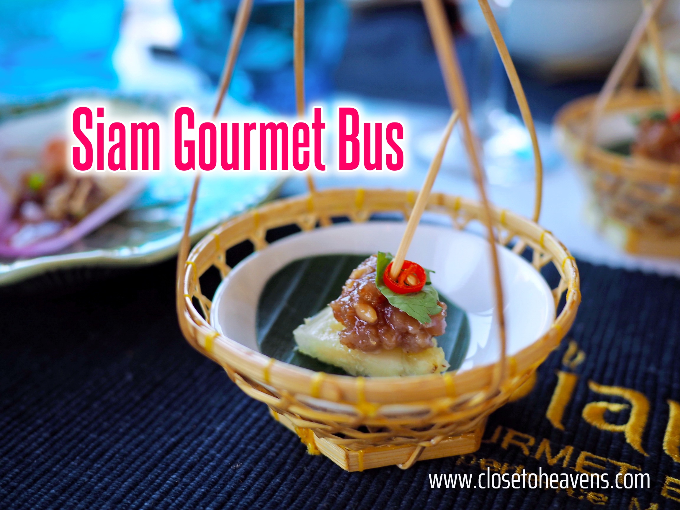 Siam Gourmet Bus, a new dining experience