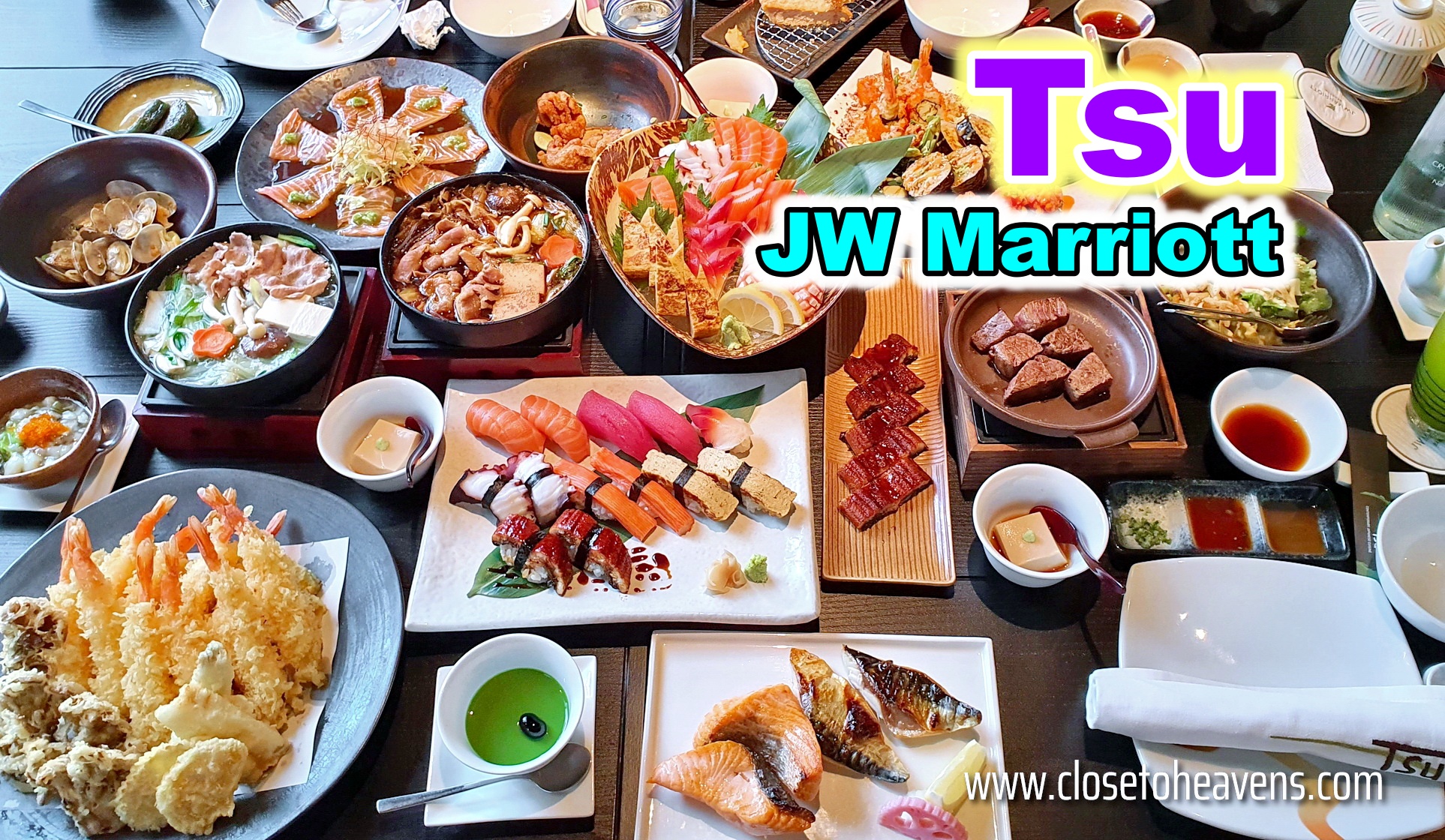 Tsu Japanese Weekend Brunch Buffet @ JW Marriott