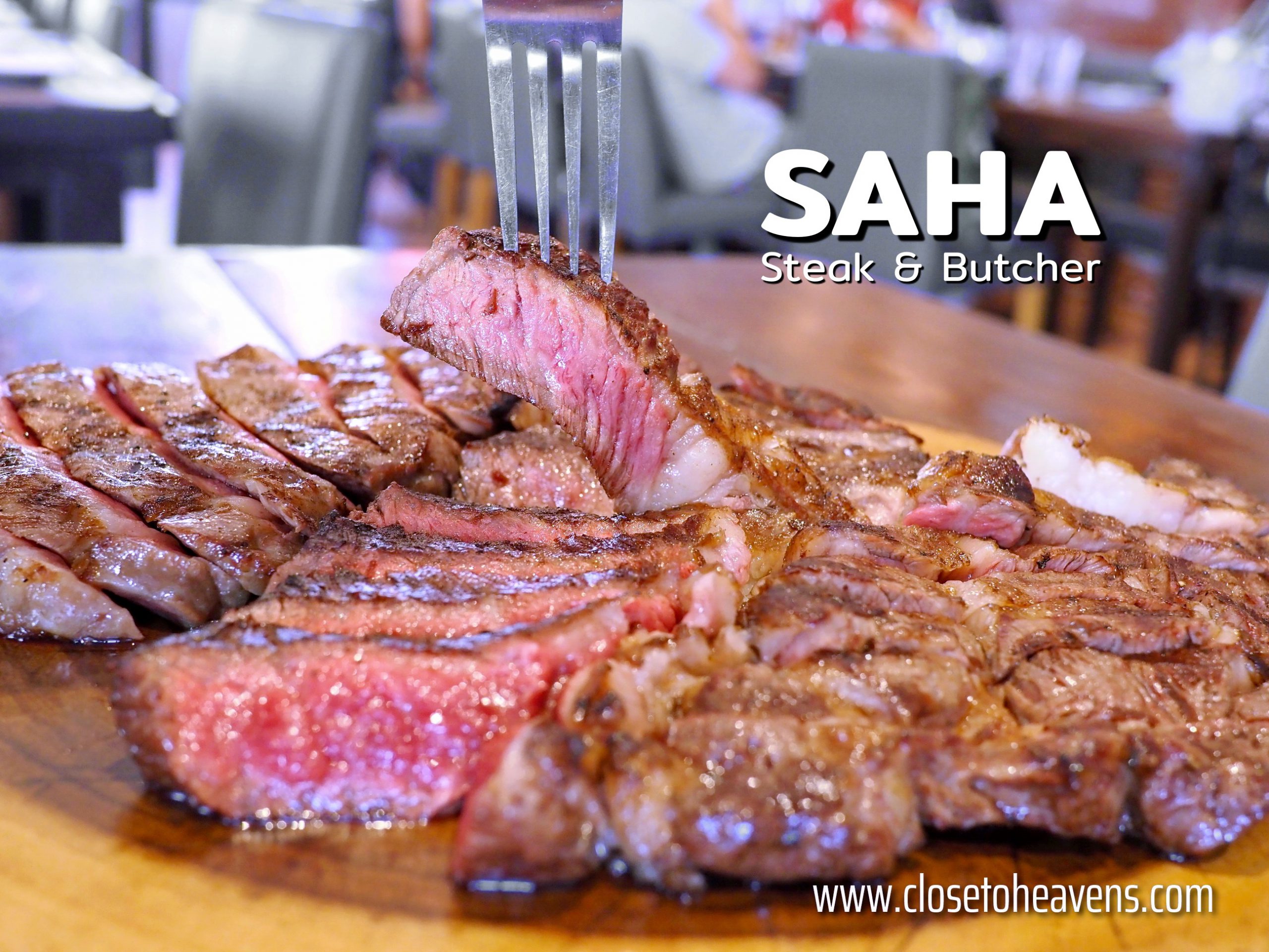 SAHA Steak & Butcher เนื้อไทยคุณภาพดี ราคาไม่แพง