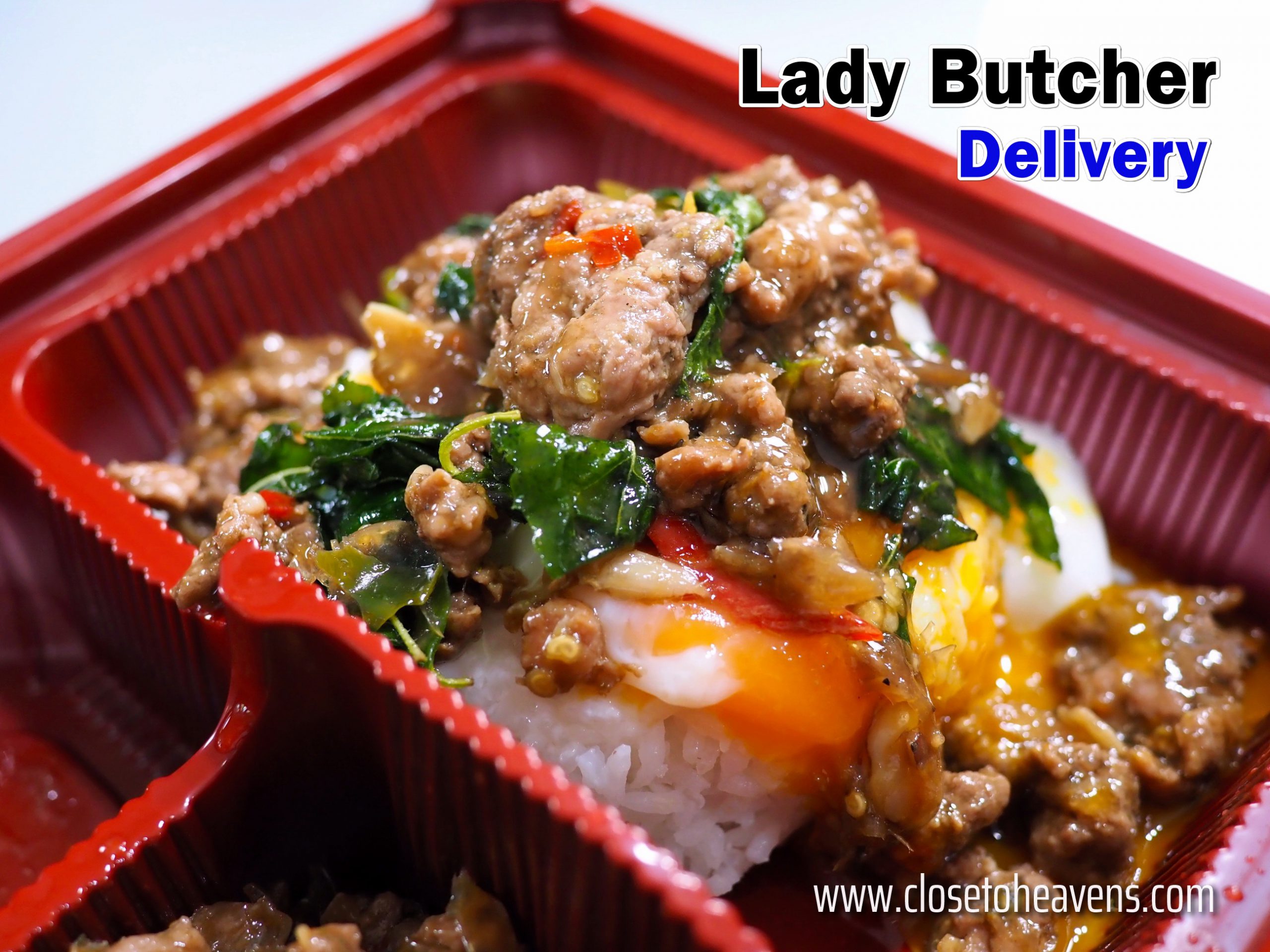 Lady Butcher – Delivery menu