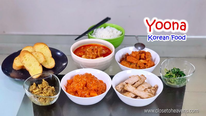 Yoona Korean Food ร้านอาหารเกาหลี ยูนะ