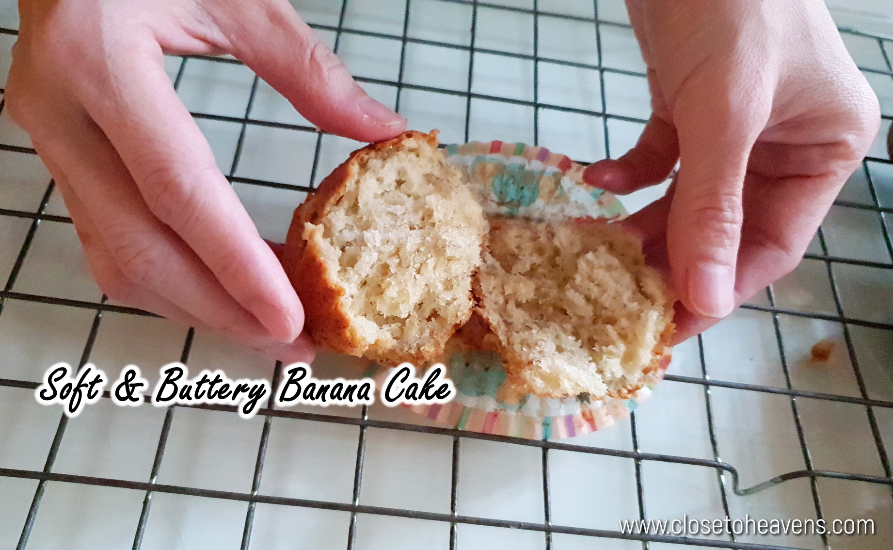 Soft & Buttery Banana Cake เค้กกล้วยหอมสูตรเนย