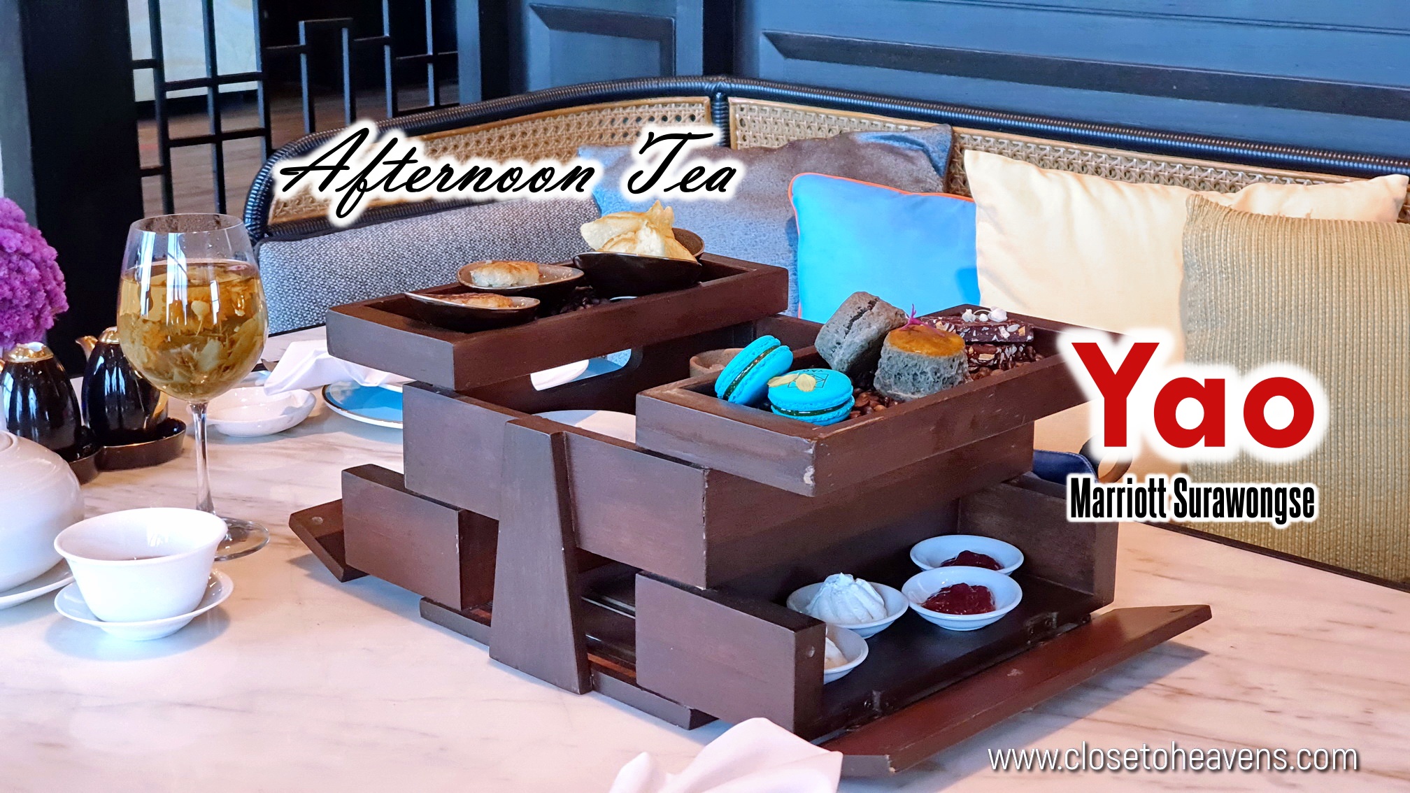 Afternoon Tea สไตล์จีน Yao @Marriott Surawongse