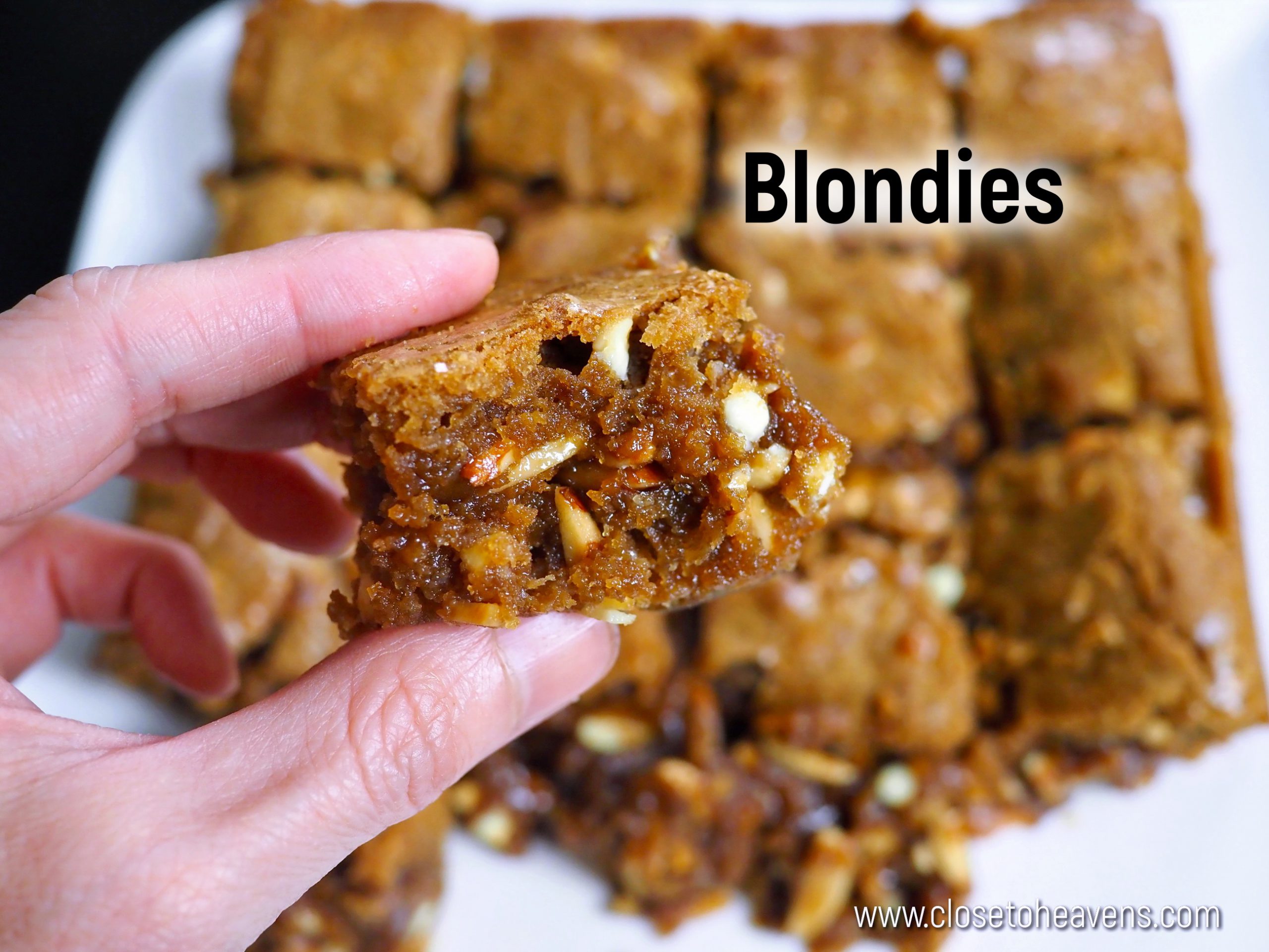 Blondies บลอนดี้ คือ อะไร บุ๊งเอาสูตรมาฝากค่ะ