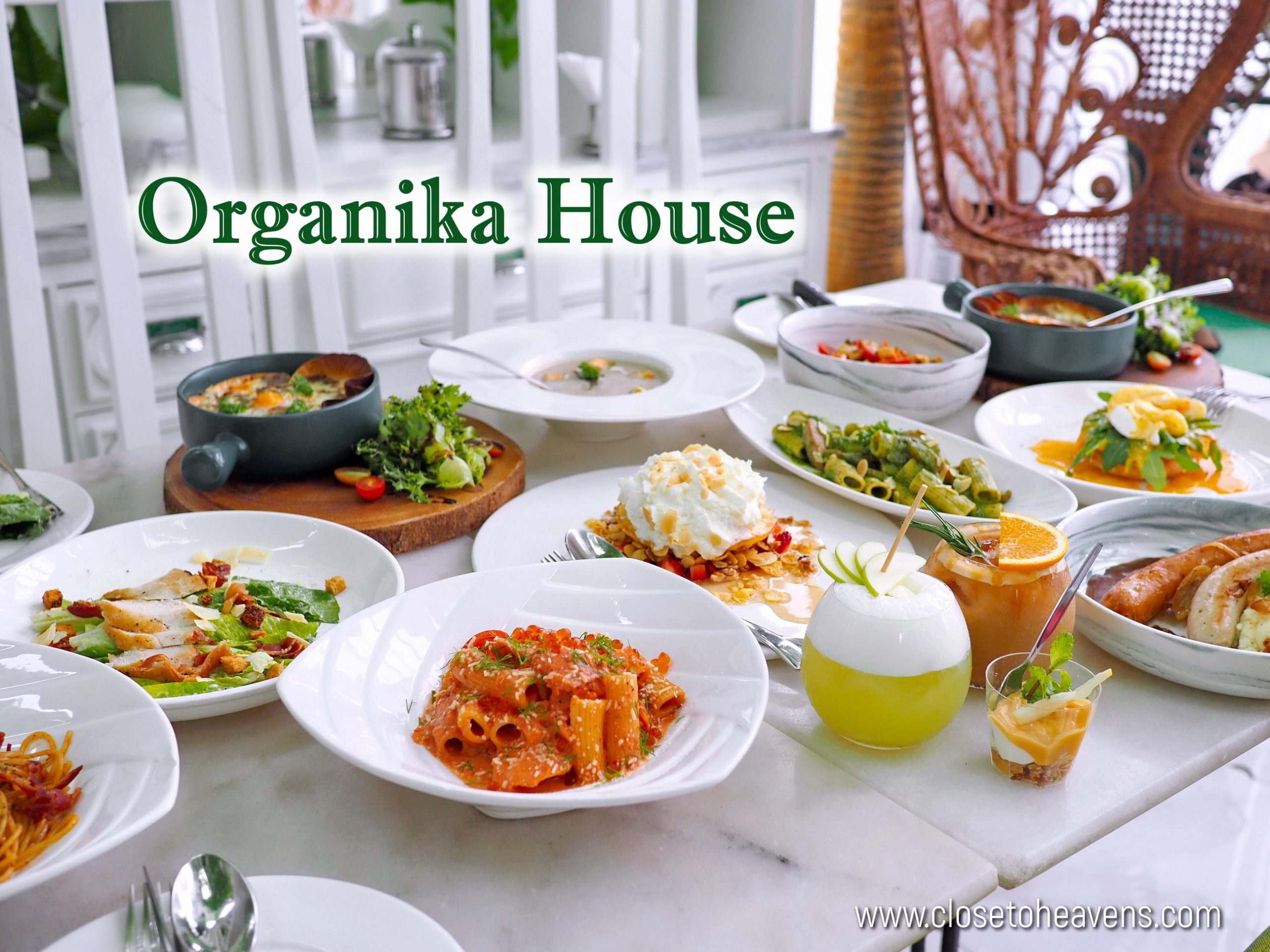 Organika House Sukhumvit 49 ร้านสวย อาหารอร่อย เครื่องดื่มอลังการ