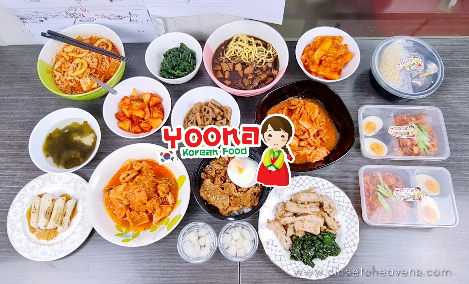 Yoona Korean Food อาหารเกาหลี delivery