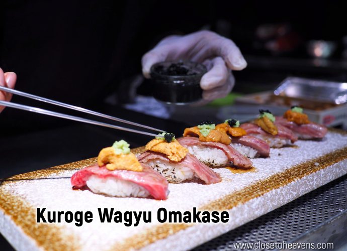 Teppan Kirabi @ Banyan Tree | Kuroge Wagyu Omakase