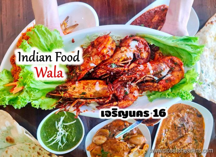 Indian Food Wala เจริญนคร 16 อาหารอินเดีย กุ้งยักษ์ หลักร้อย