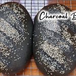 Charcoal Bread ขนมปังชาร์โคล