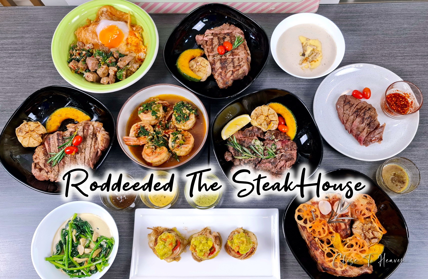 Roddeeded The SteakHouse สเต็กเนื้อส่งถึงบ้านในราคาสุดคุ้ม