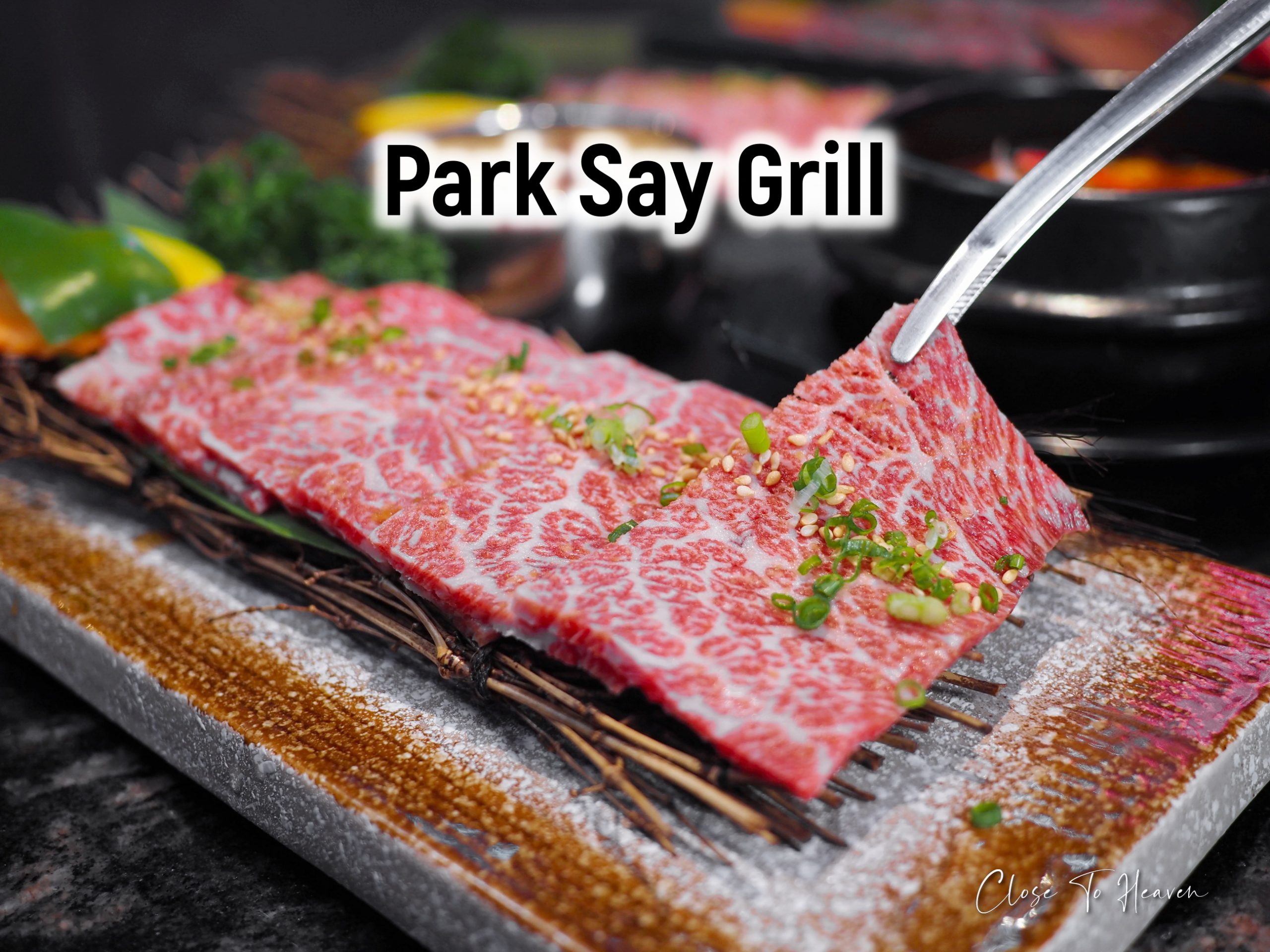 Park Say Grill ปิ้งย่างเกาหลี บรรยากาศ Itaewon