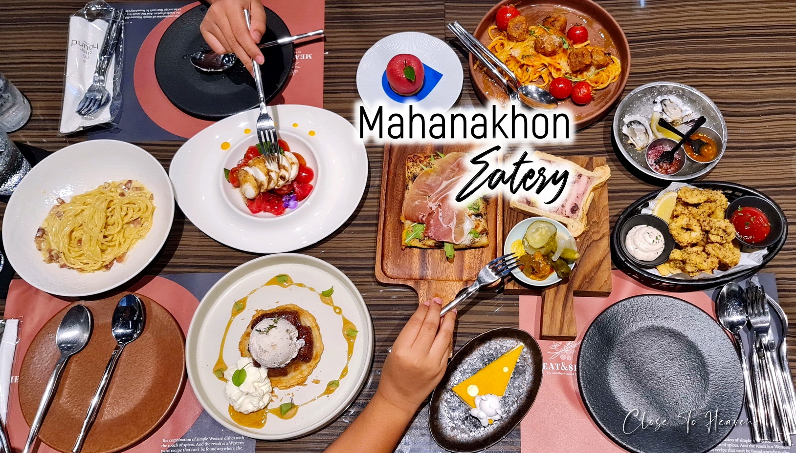 Mahanakhon Eatery Set รวม 5 ร้านในมื้อเดียว