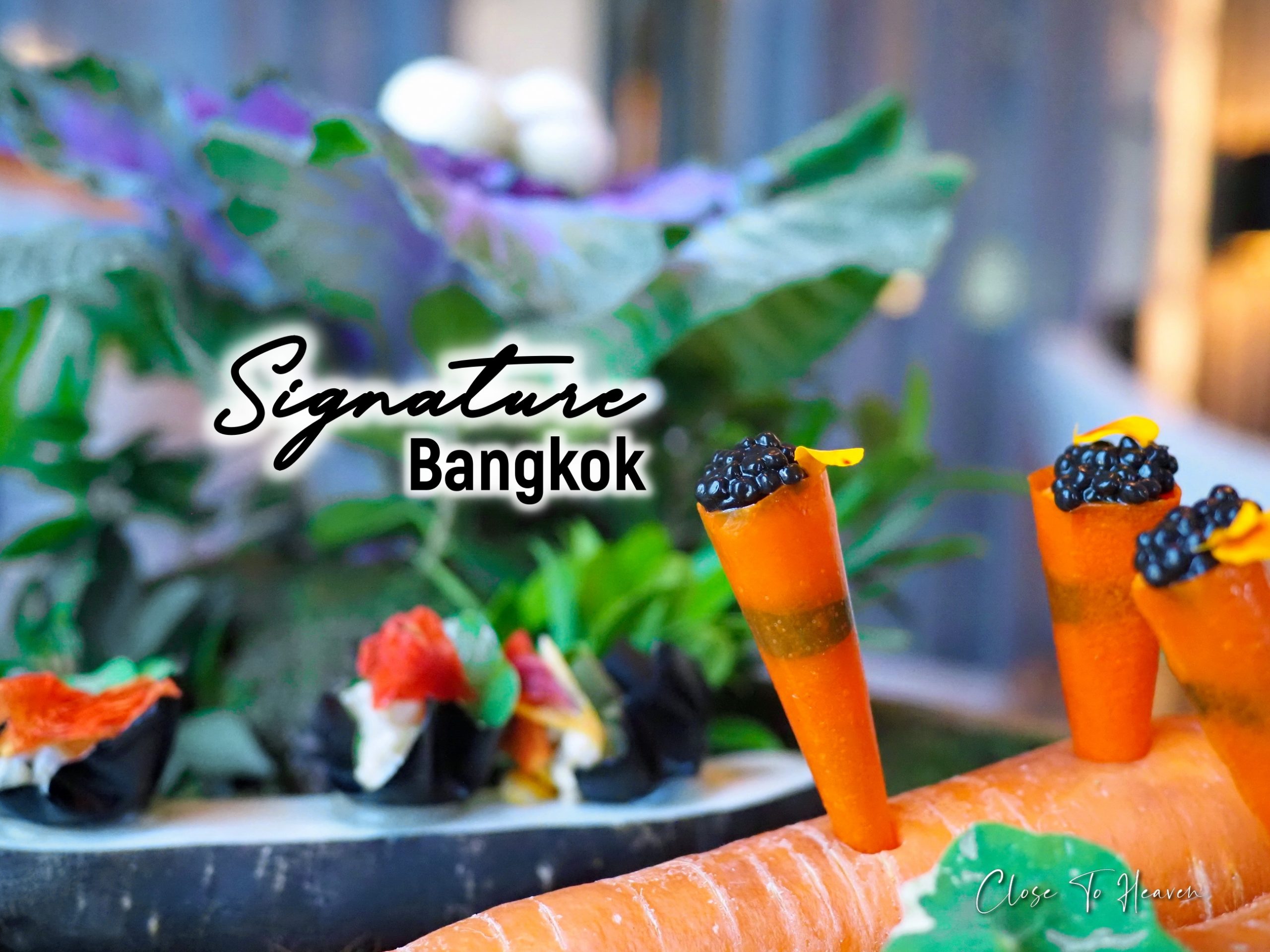 Signature Bangkok – Le Petit Bouquet 5 คอร์ส