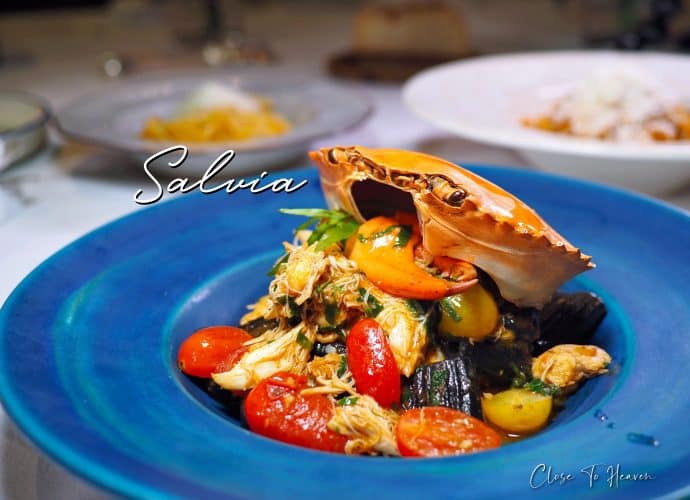 พาสต้าเส้นสด สไตล์ Sardinia ที่ Salvia @ Grand Hyatt Erawan Bangkok