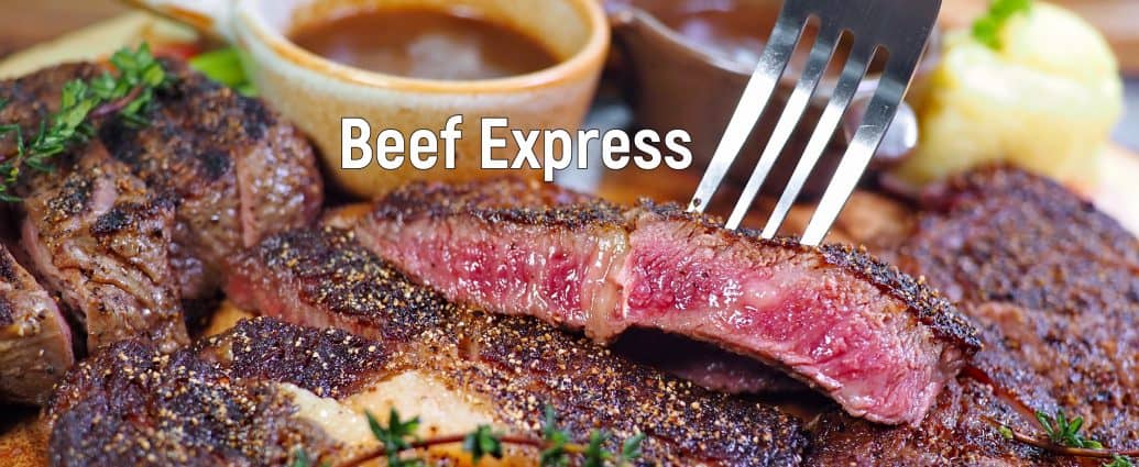 บุฟเฟ่ต์สเต็ก Beef Express สาขาเมืองทองธานี