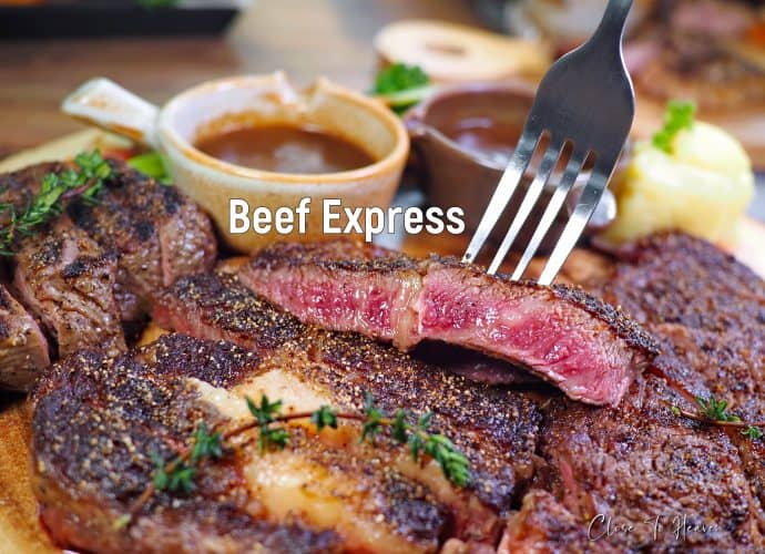 บุฟเฟ่ต์สเต็ก Beef Express สาขาเมืองทองธานี