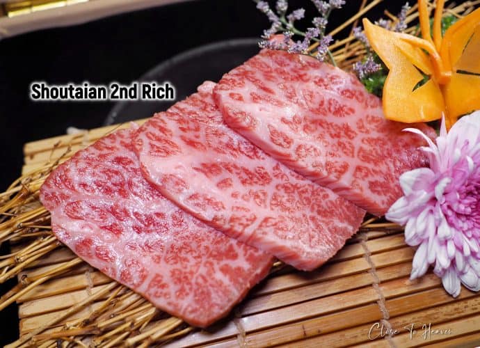 บุฟเฟ่ต์เนื้อ Saga Wagyu A5 | Shoutaian 2nd Rich