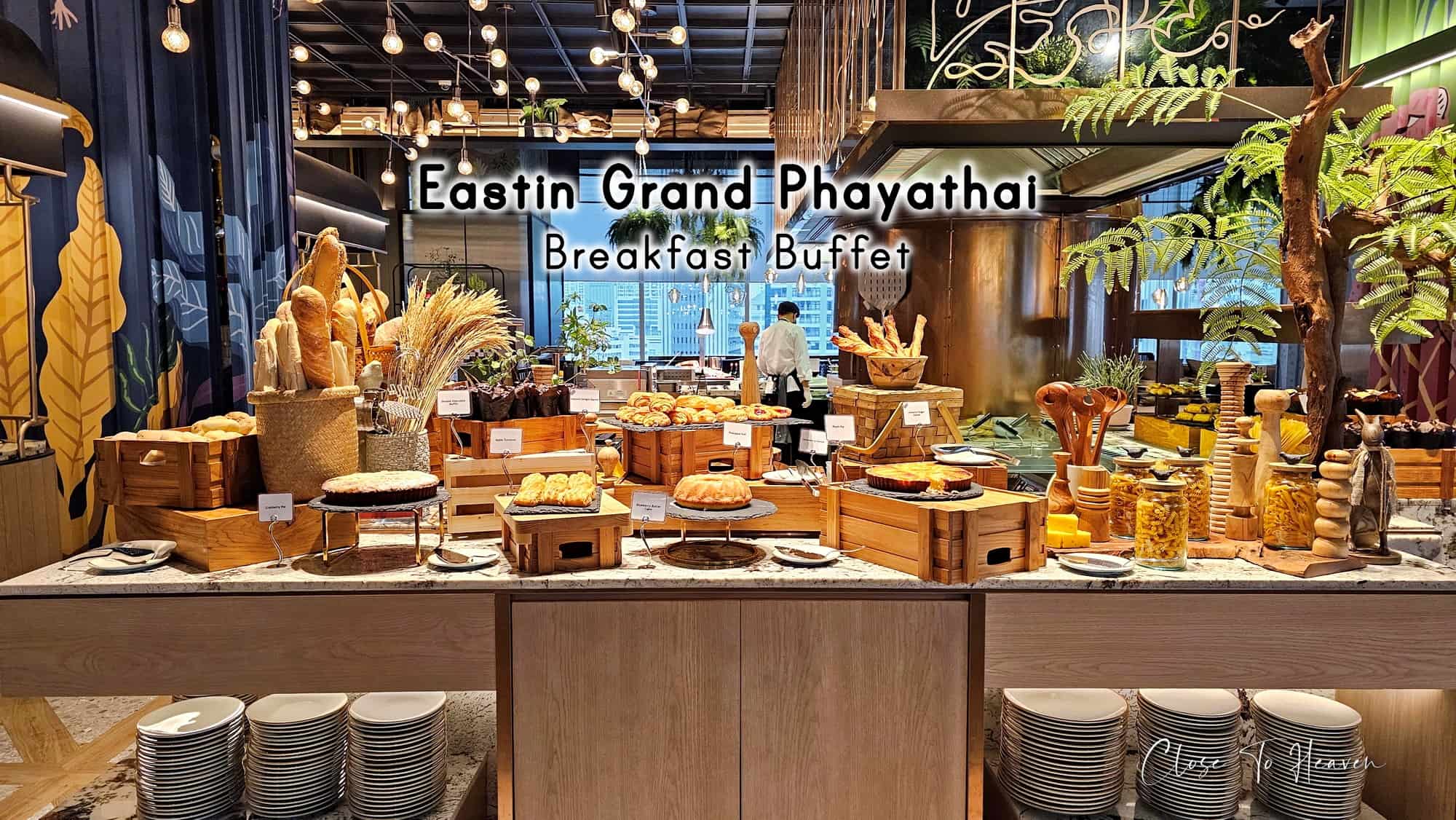 บุฟเฟ่ต์ อาหารเช้า Eastin Grand Hotel Phayathai