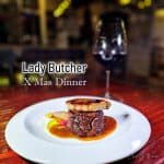 Christmas Festive Menu 2023 @ Lady Butcher