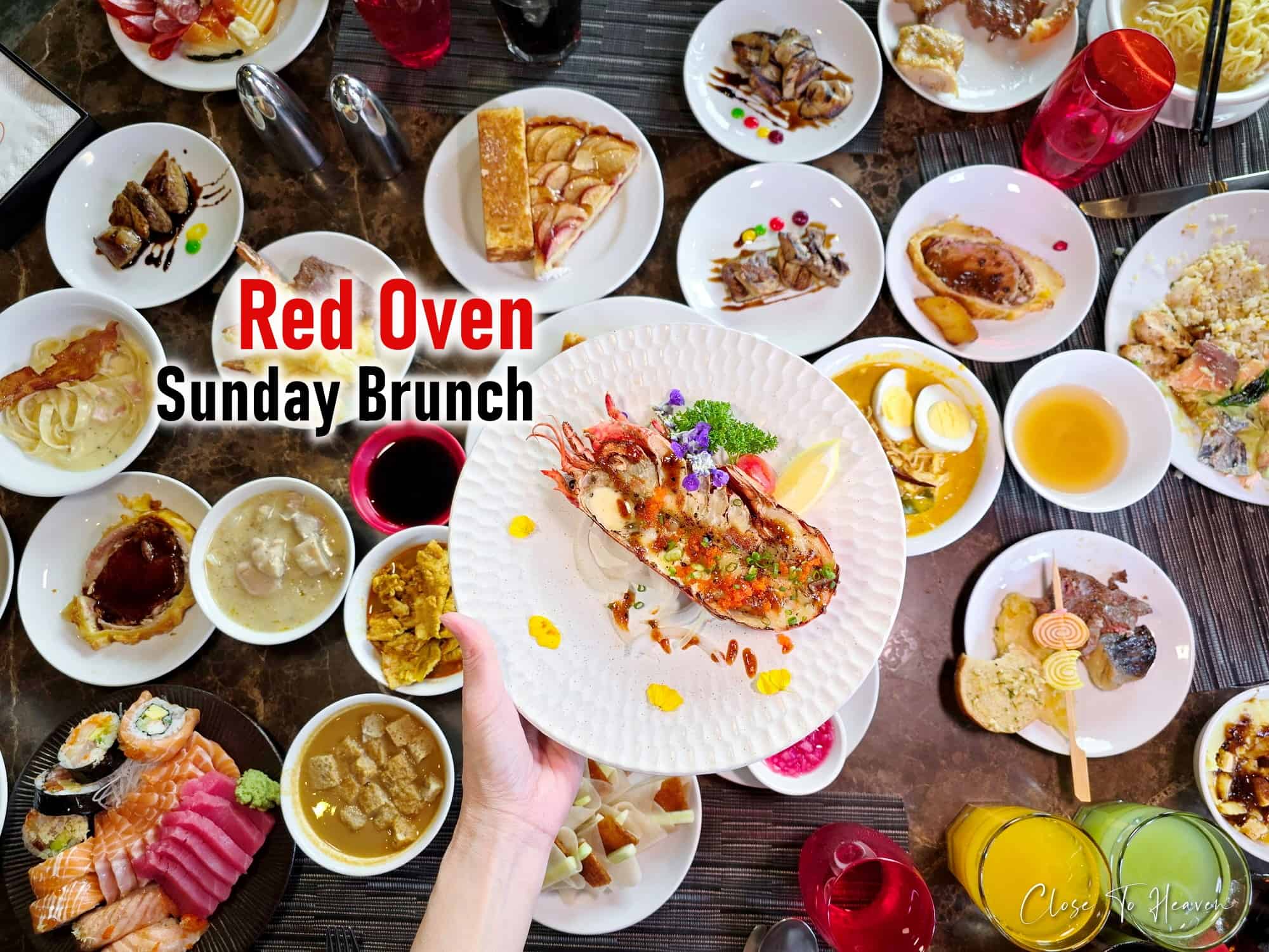 Sunday Brunch Buffet @ Red Oven | SO/ Bangkok